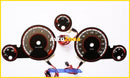 Плазмени циферблати PEUGEOT 406 (99-) и 406 купе - Avtozona