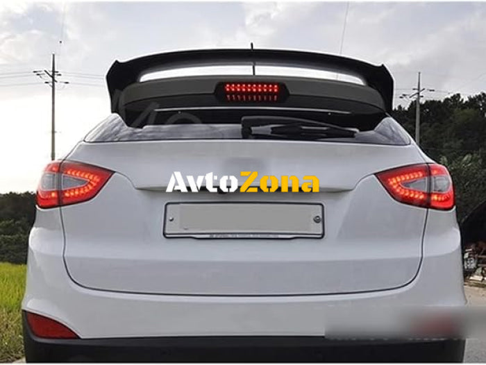 Hyundai IX35 (2011-2018) - Спойлер антикрило черен гланц - Avtozona