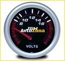 Измервателен уред за напрежението на акумулатора - опушен - Avtozona