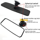 Интериорно огледало за автомобил за обратно виждане с вакуум 24 x 6cm - Avtozona