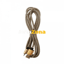 USB кабел към Micro USB - Жълт 2 метра - Avtozona