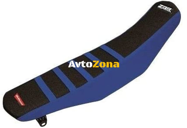 Калъф за седалка тип зебра Polisport Yamaha YZF / WRF - Blue/Black - Avtozona