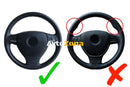 Калъф за волан за шиене - черен цвят - Avtozona