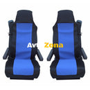 Калъф/тапицерия за седалки за SCANIA 4 114 124 144 164 94 Сини - Avtozona