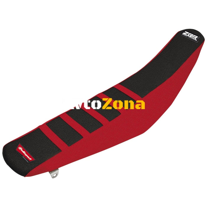 Калъф за седалка тип зебра Polisport Honda CRF250 - 2014-17 / CRF450 - 2013-16 Red/Black - Avtozona