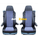 Калъф/тапицерия за седалки за MERCEDES AXOR ATEGO ACTROS Сиви - Avtozona
