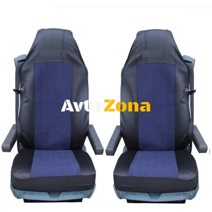 Калъф/тапицерия за седалки за VOLVO FL,FE,FM16,FH16,FH12 Тъмносини - Avtozona