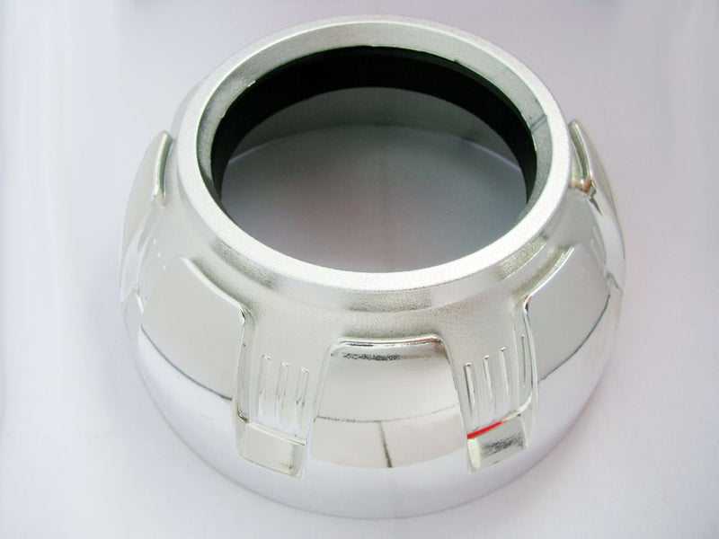 Капачки за лупи 2.5’ Alien Design кръгла хром D=13cm - Avtozona