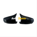 Черни гланцови капаци за огледала за BMW F10/F01 - Avtozona