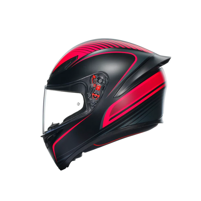 Каска K1 S DOT(E2206) - WARMUP BLACK/PINK - Avtozona