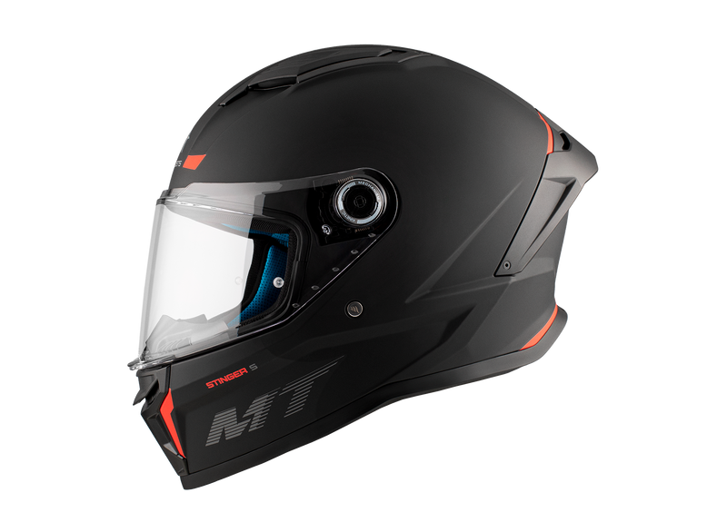 Каска MT STINGER 2 A1 MATT BLACK - Avtozona