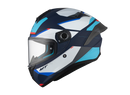 Каска MT TARGO S KAY C7 MATT WHITE/BLUE - Avtozona