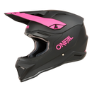 КАСКА O’NEAL 1SERIES SOLID BLACK/PINK V.24 - Avtozona