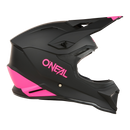 КАСКА O’NEAL 1SERIES SOLID BLACK/PINK V.24 - Avtozona