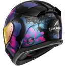 Каска SHARK D-SKWAL 3 LADY MAYFER GLOSS BLACK/VIOLET - Avtozona