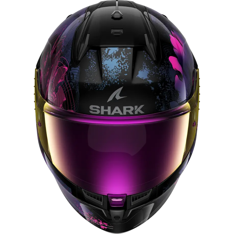 Каска SHARK D-SKWAL 3 LADY MAYFER GLOSS BLACK/VIOLET - Avtozona