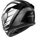 Каска SHARK D-SKWAL 3 SIZLER GLOSS BLACK/GREY/WHITE - Avtozona
