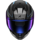 КАСКА SHARK D-SKWAL 3 SIZLER MATT BLACK/GREY/BLUE - Avtozona
