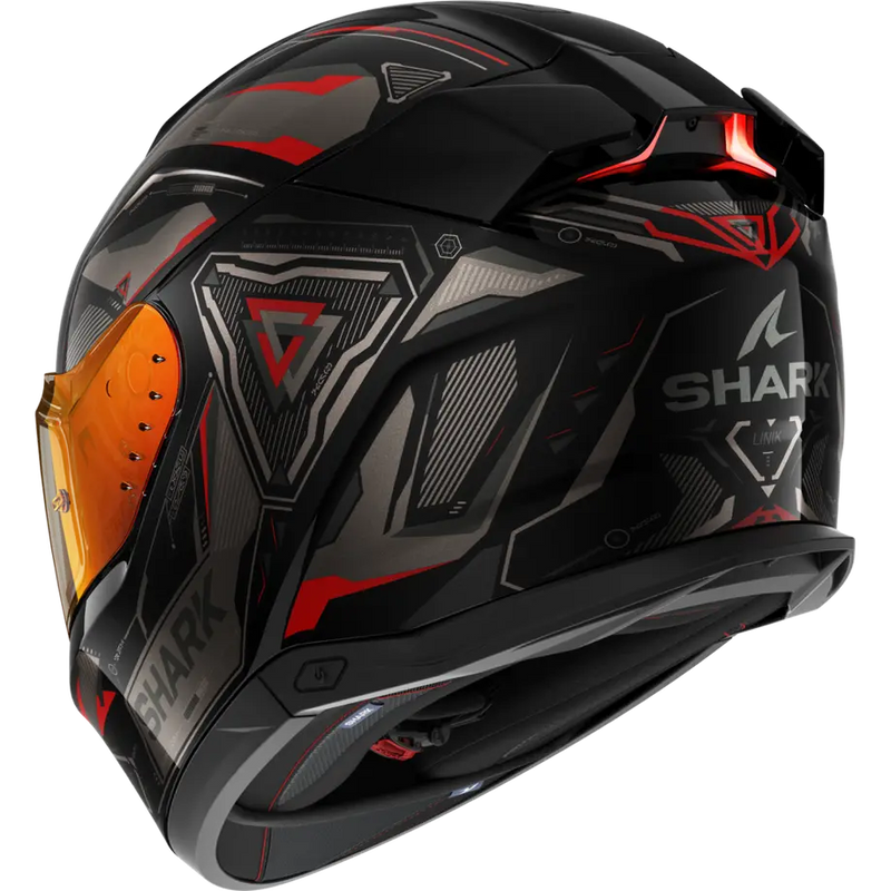 КАСКА SHARK SKWAL I3 LINIK BLACK/RED - Avtozona