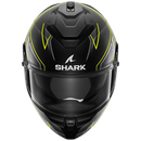 КАСКА SHARK SPARTAN GT PRO BLACK/GRAY/YELLOW FLUO MATT - Avtozona