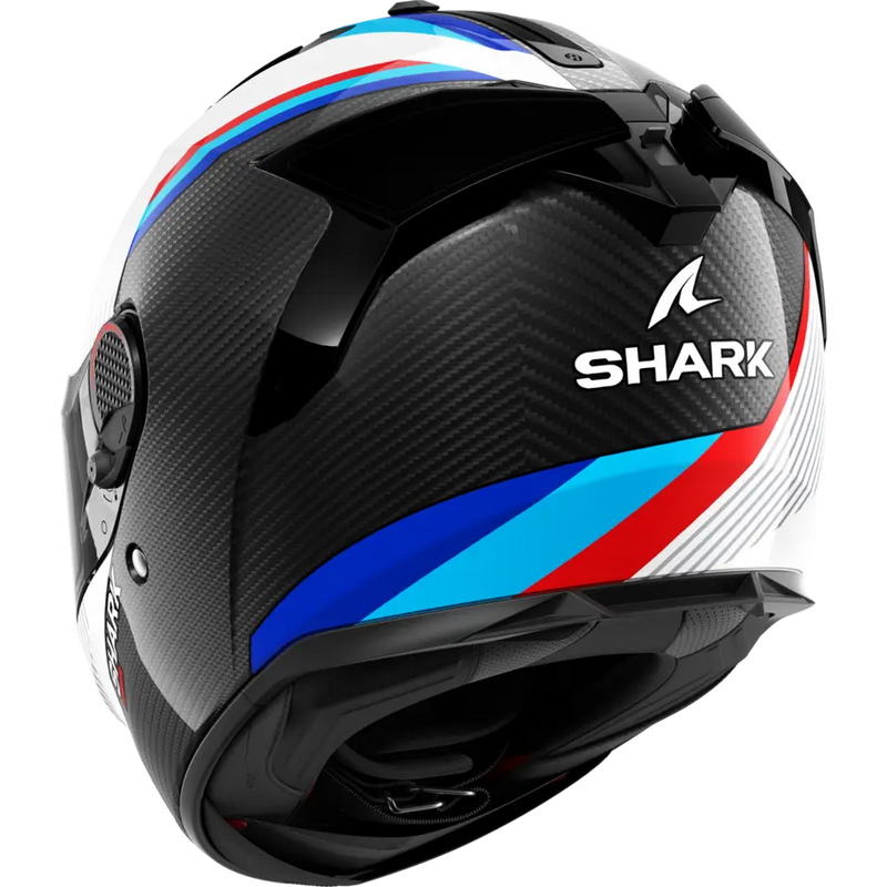 КАСКА SHARK SPARTAN GT PRO CARBON BLACK/WHITE/RED - Avtozona