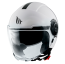 КАСКА ЗА СКУТЕР MT VIALE SOLID GLOSS REARL WHITE - Avtozona