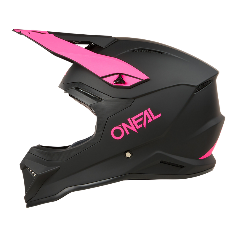 КАСКА O’NEAL 1SERIES SOLID BLACK/PINK V.24 - Avtozona