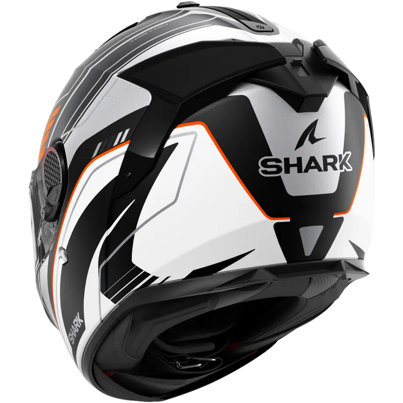 КАСКА SHARK SPARTAN GT PRO BLACK/WHITE/ORANGE MATT - Avtozona