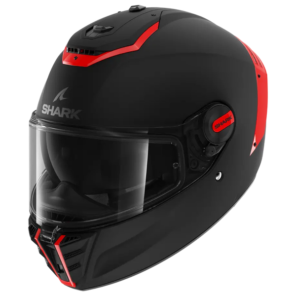 КАСКА SHARK SPARTAN RS BLACK/RED MATT - Avtozona