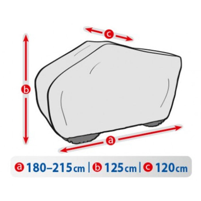 Покривало Kegel серия Basic L BOX QUAD за ATV - Сиво