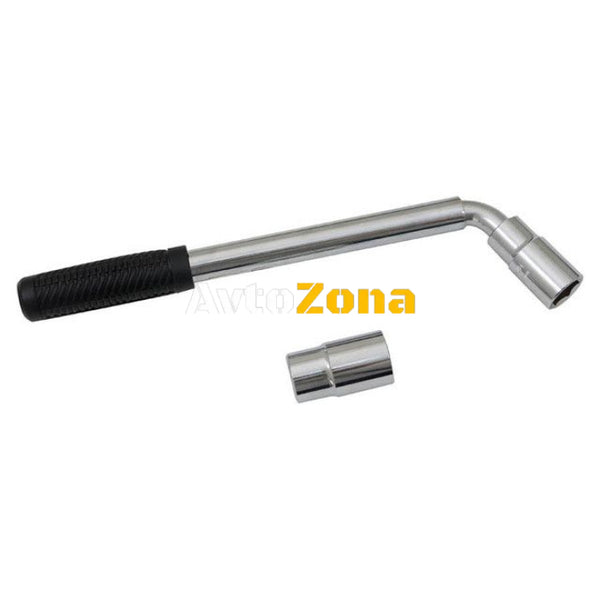 Ключ за джанти с телескопична дръжка Petex - размери 17 19 21 23mm - Avtozona