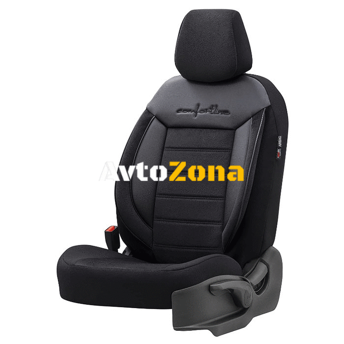Тапицерия Комфортлайн - Черно - Avtozona