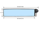 Универсално огледало – 34.5 см с компас и термометър