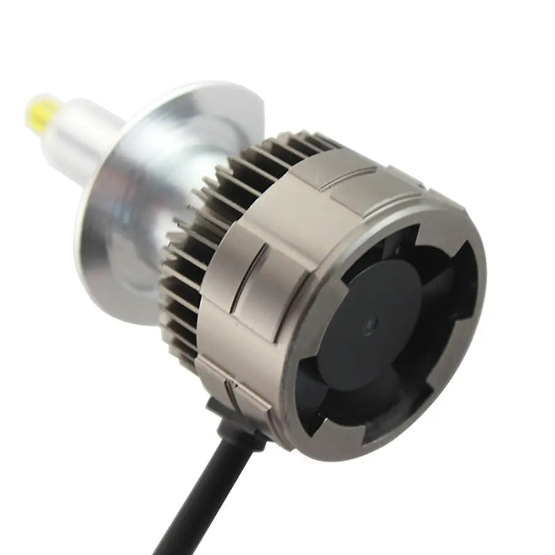 Комплект 3D CSP LED ЛЕД диодни крушки H11 H8 H9 Х11 Х8 Х9 12V 100W 20000lm за фарове Canbus без грешки 360° градуса - Avtozona