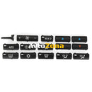 Комплект Бутони Копчета За Климатик Климатроник БМВ BMW 5 Серия X5 E53 E39 - Avtozona