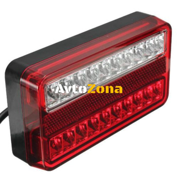 Комплект Диодни LED Лед стопове 12V Бус Камион Тир Ремарке Караванa - Avtozona