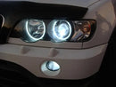 Ангелски Очи за BMW X5 E53 (1999-2005) - Бял цвят - Avtozona