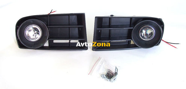 Комплект Халогени С Лупа И Решекти За Vw Фолксваген Golf 5 Голф 5 03-09 Нови - Avtozona
