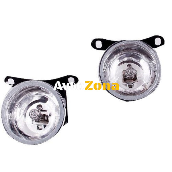 Комплект халогени универсални предни фарове за мъгла 12V 55W 60мм - Avtozona