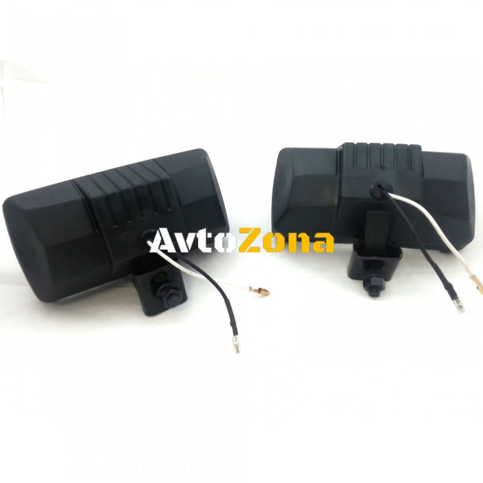 Комплект халогени универсални предни фарове за мъгла H3 12V 55W за джип бус АТВ - Avtozona