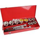 Kомплект инструменти големи тресчотка и вложки за Камиони Трактори Комбайни Строителна Техника и др. - 1 / 2,5cm - Avtozona