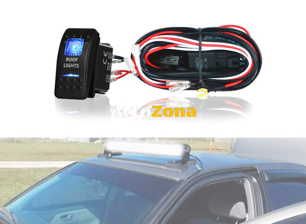 Комплект Кабели С Бутон За Вграждане Окабеляване За Лед Led Барове Халогени Фарове 3.5 м - Avtozona