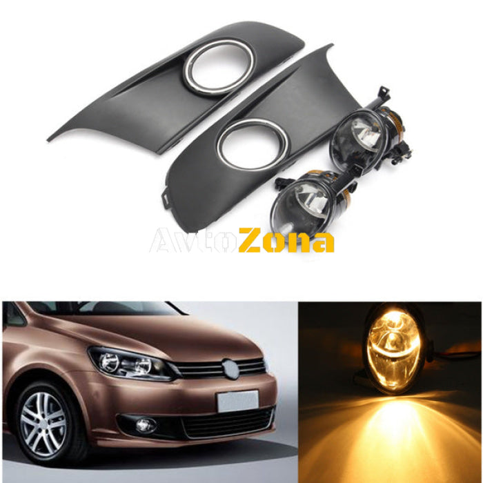 Комплект лампи халогени за броня за Фолксваген Кади Туран Volkswagen VW CADDY TOURAN 2010 + - Avtozona