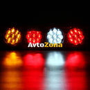 Комплект LED стопове мигач задна светлина 12V за камион бус ТИР ремарке - Avtozona