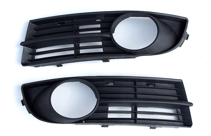 КОМПЛЕКТ ЛЯВА И ДЯСНА РЕШЕТКА РЕШЕТКИ ЗА ПРЕДНА БРОНЯ С ДУПКА ЗА ХАЛОГЕН ЗА VW TOURAN ФОЛКСВАГЕН ТУРАН 2003-2006 - Avtozona