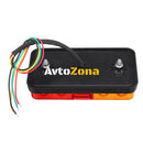 Комплект от 2 броя LED Лед Диодни Стопове Стоп Задна Светлина Slim 12V За Камион Ремарке Бус Ван Каравана и др. 15 cm x 8 cm - Avtozona