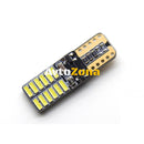 Комплект от 2 броя T10 Led крушки W5W 24SMD 12V-24V бяла светлина в блистер - Avtozona