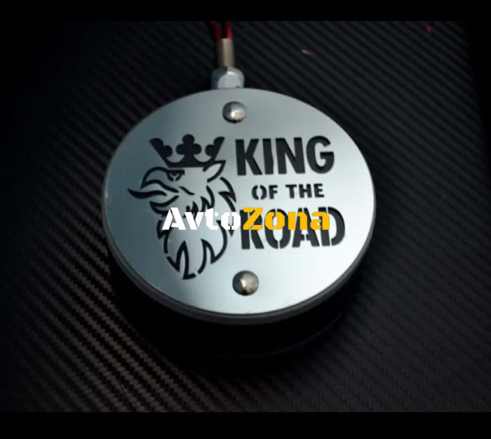 Комплект от 2бр Светодиодни LED Лед Габарити Обеци 24V бяло-червено King - Avtozona