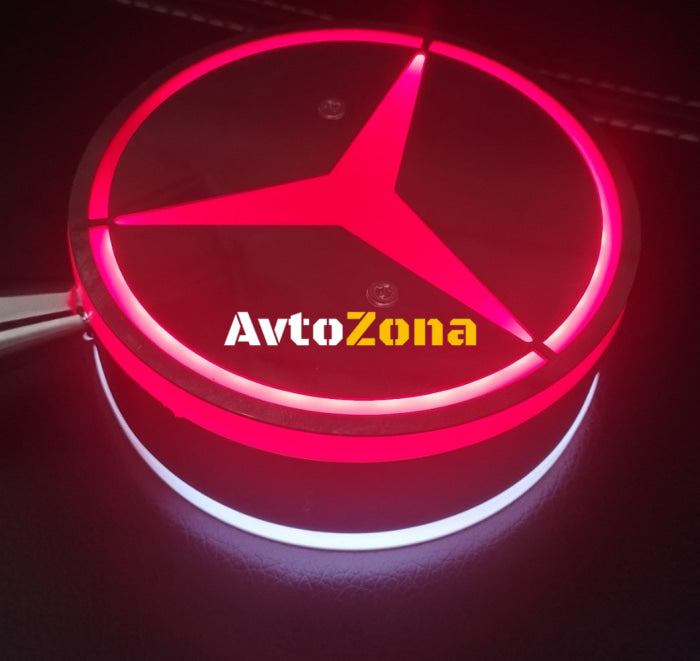 Комплект от 2бр Светодиодни LED Лед Габарити Обеци 24V бяло-червено Mer - Avtozona
