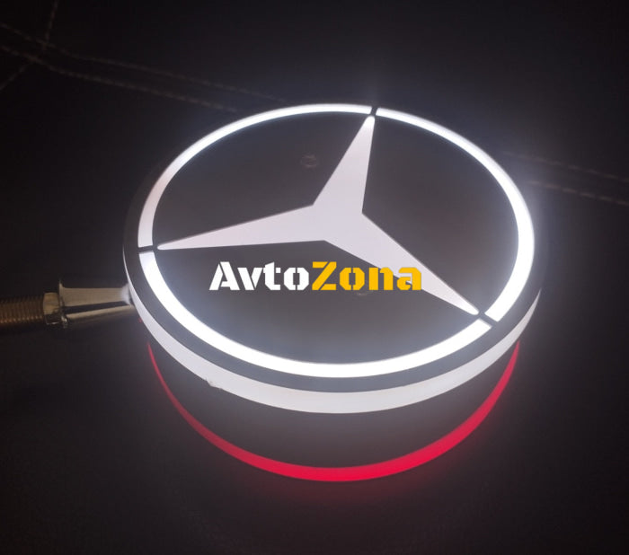 Комплект от 2бр Светодиодни LED Лед Габарити Обеци 24V бяло-червено Mer - Avtozona